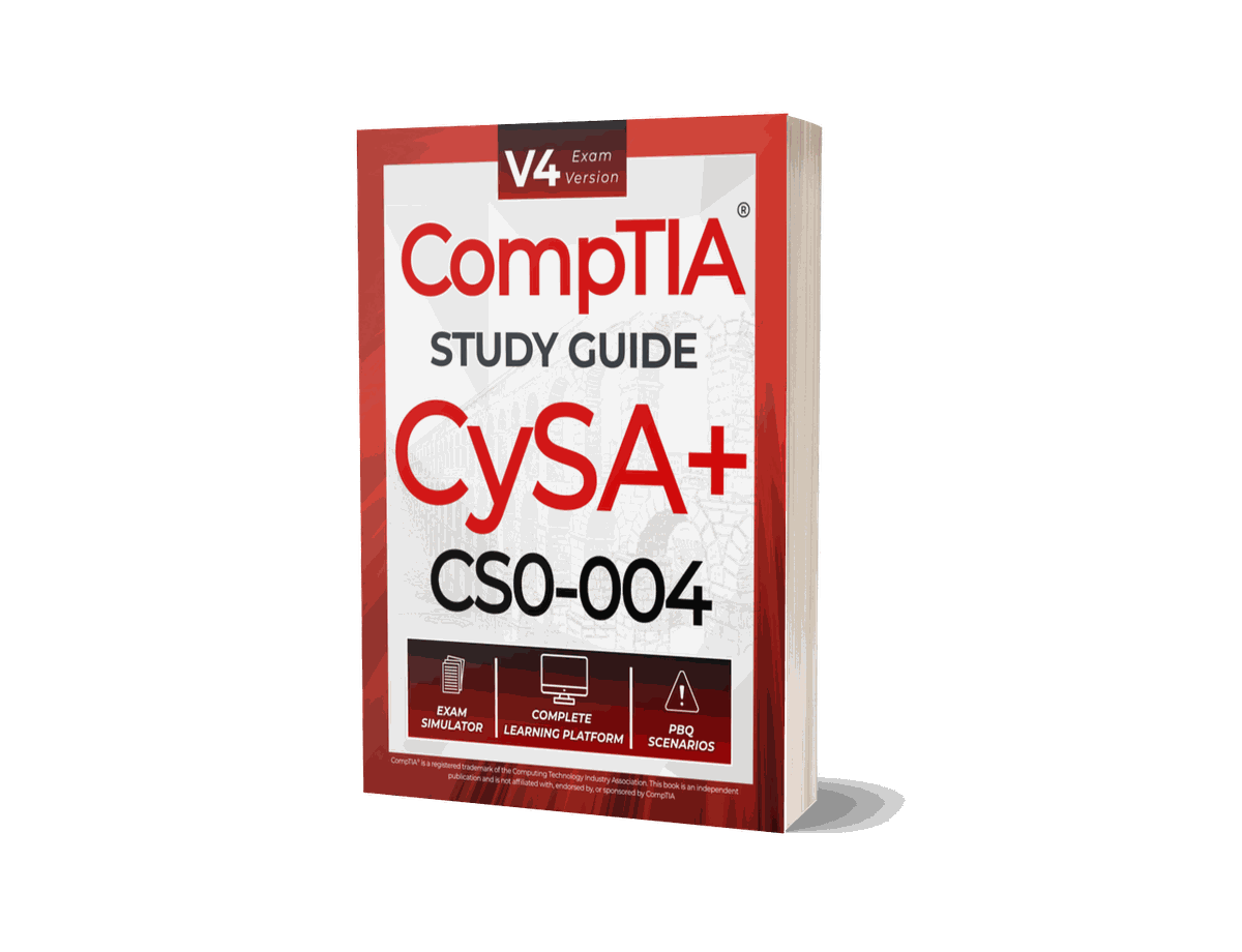 CompTIA CySA+ CS0-004 Study Guide by Walker Press